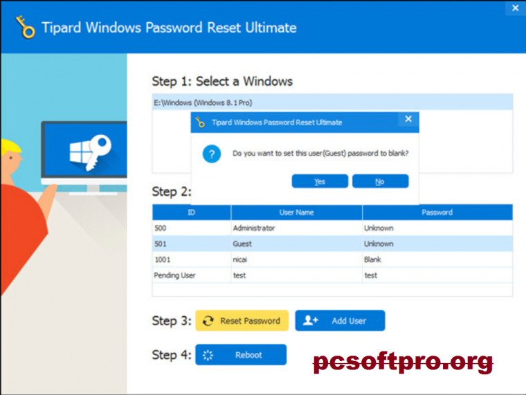 Tipard Windows Password Reset 1.0.12.0 Crack With License Key 2023 Download